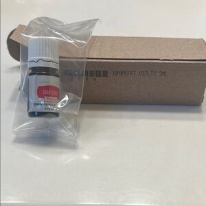 Young Living Grapefruit Vitality Oil with Red and White Label